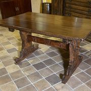 Table Renaissance Italienne En Noyer Du 16° Siècle -Florence