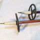 Old bamboo ski poles