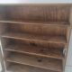 Old pharmacy showcase in wood and glass, 4 tablets 50