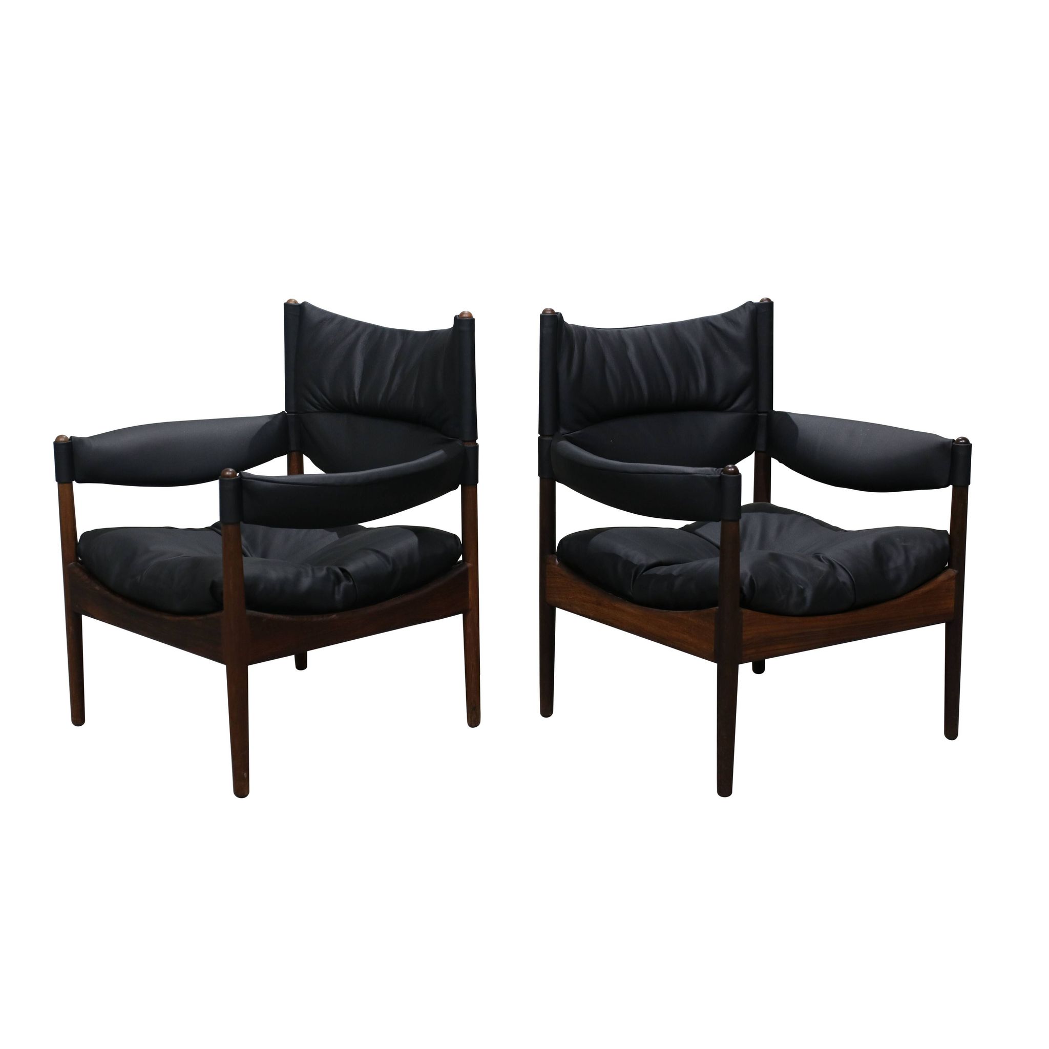 Ensemble de 2 chaises Modus par Kristian Vedel, années 1960