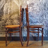 Pair of Fischel chairs 1900s