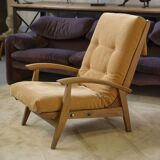 Armchair model FS 134 by Guy Besnard for Free Span 1950s