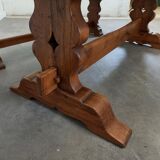 Farmhouse table and its 2 benches