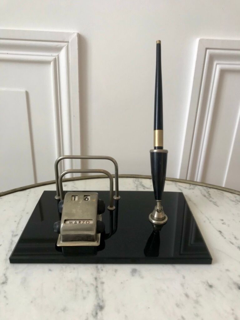 Date pencil holder Italian 50s