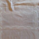 Pink tablecloth 80s