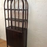 Shelf rattan library