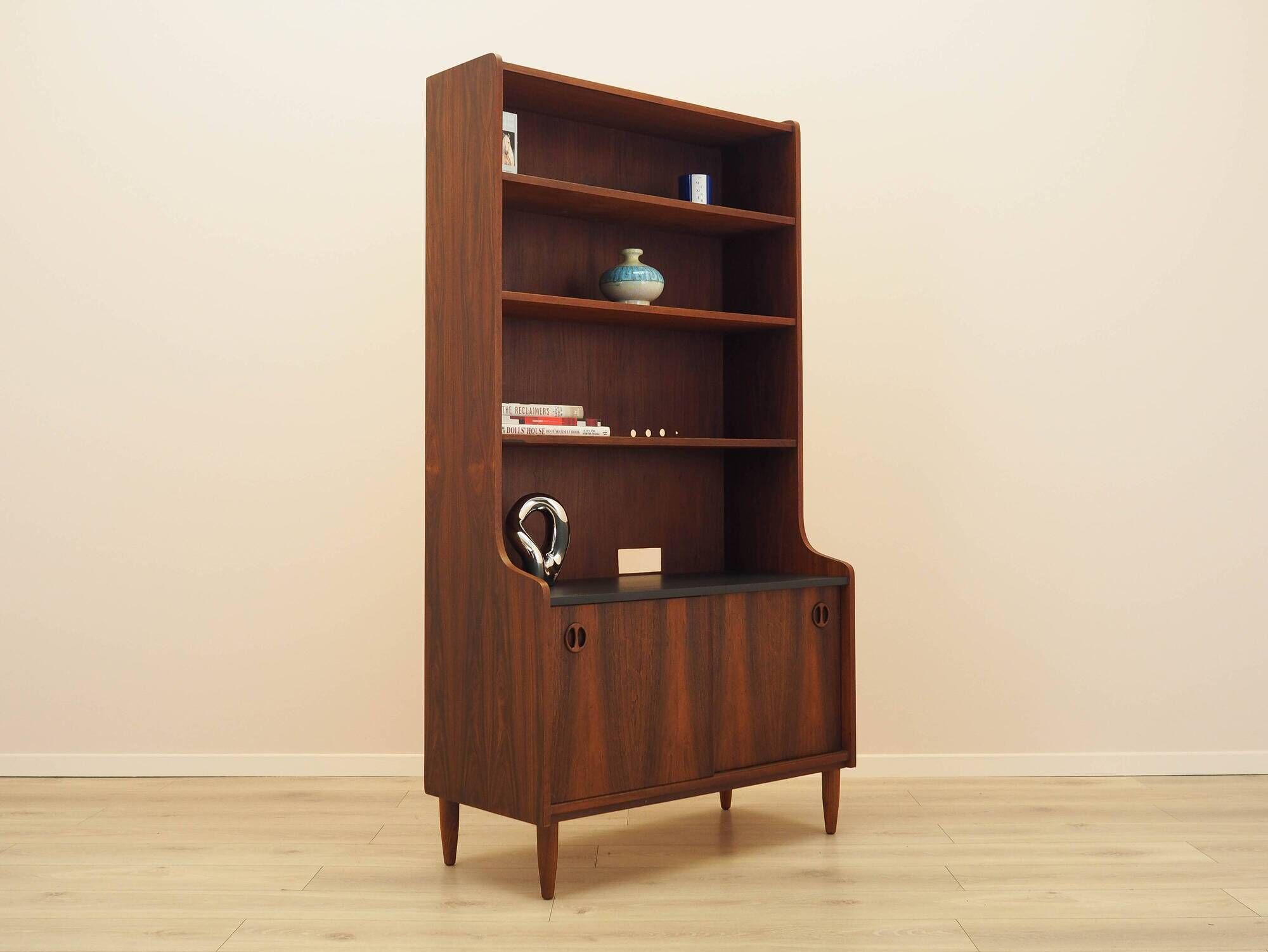 Rosewood bookcase, Danish design, 1970s, made in Denmark