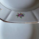 Lot de 6 assiettes creuses porcelaine Opaque SA