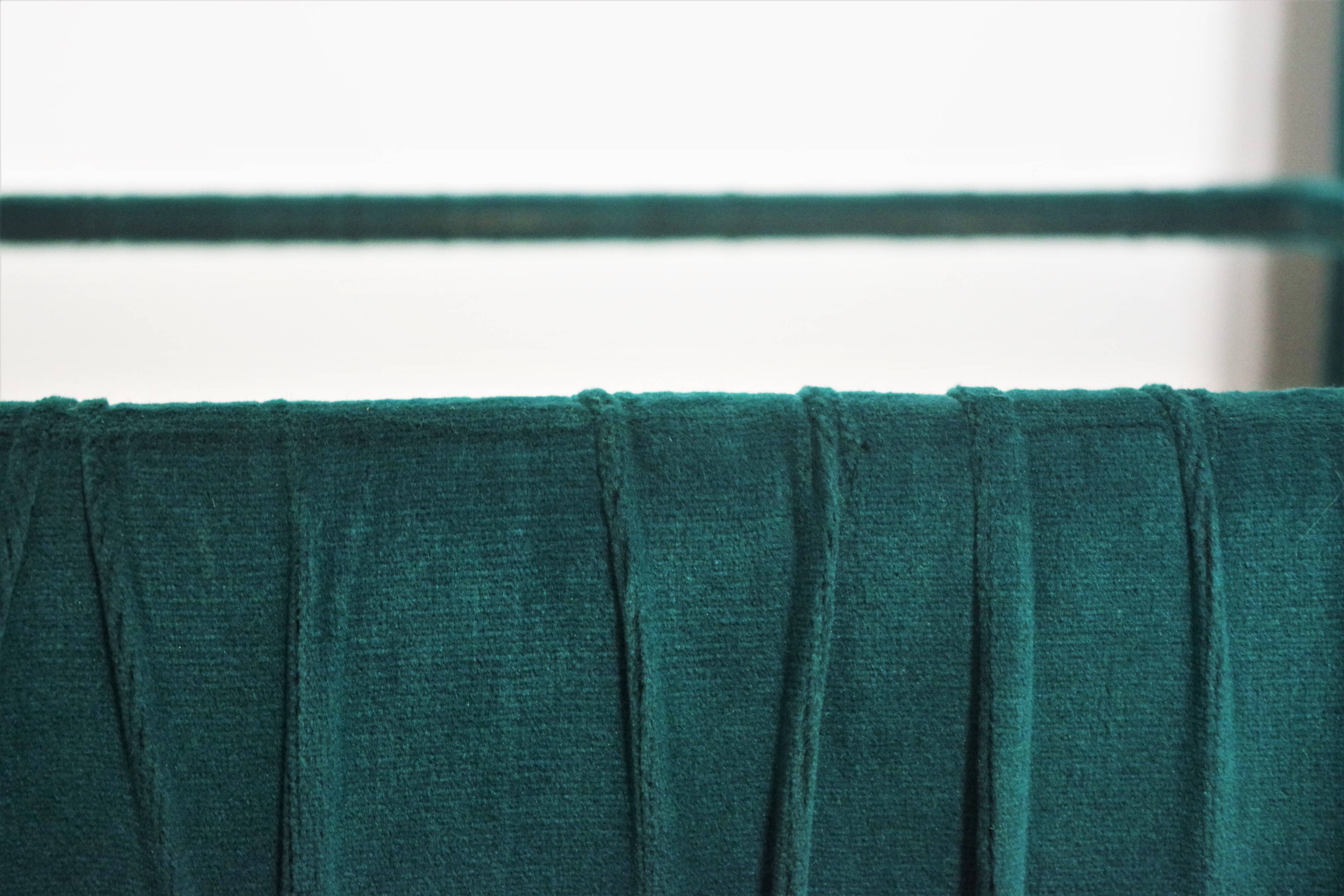 Fauteuils en Chenille de Seven Salotti, 1970s, Set de 5