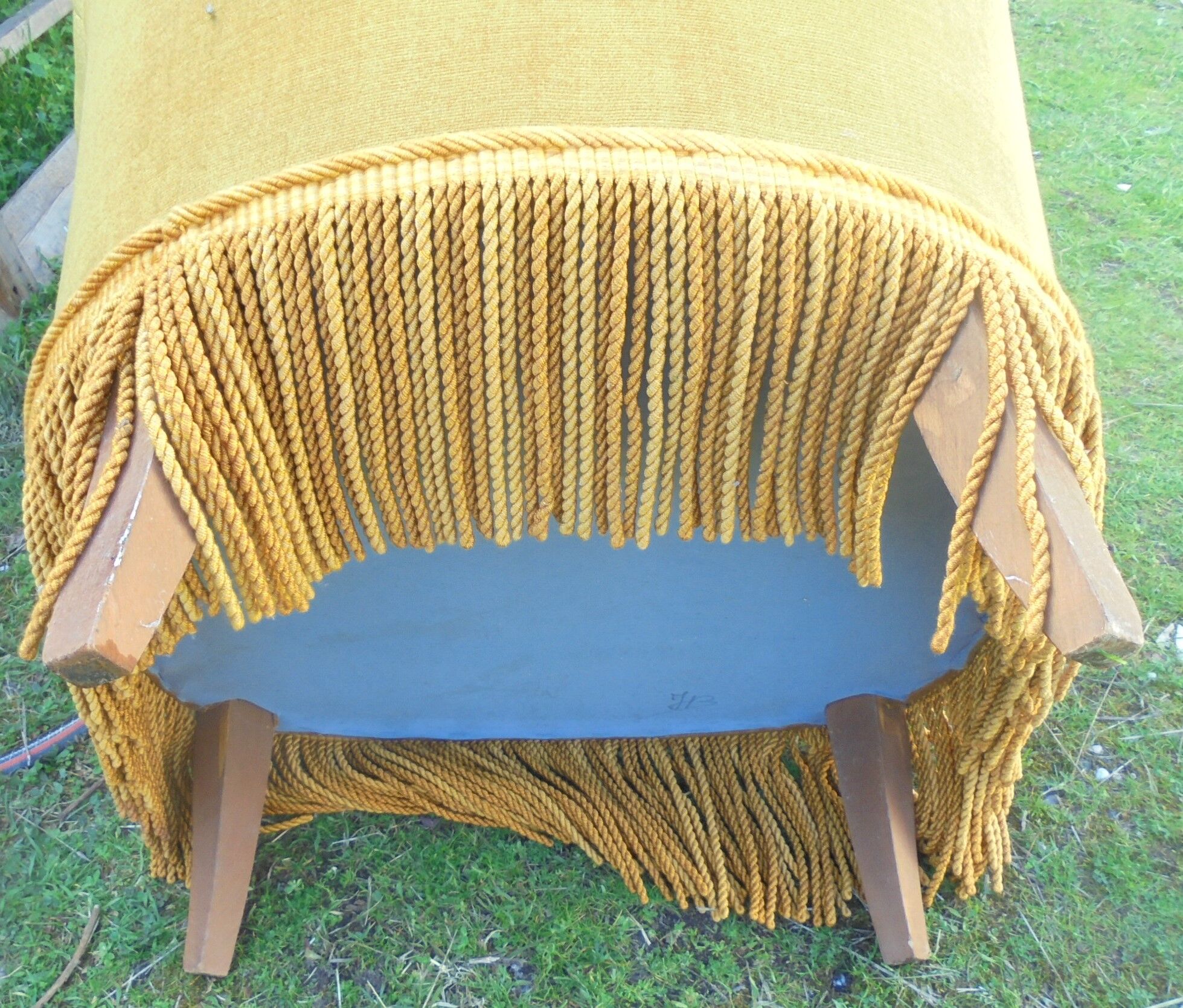 Pair of toad armchairs