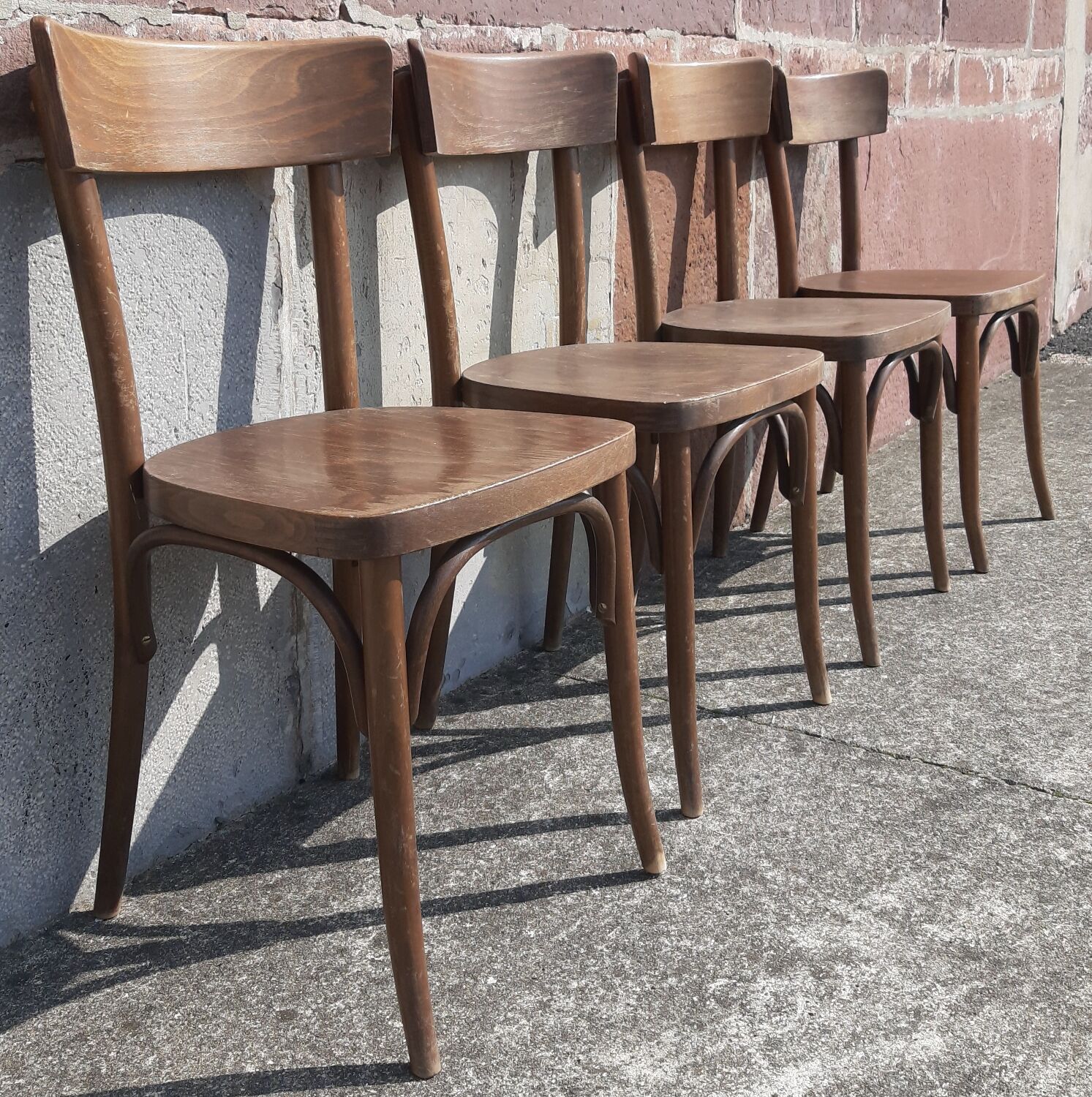 Thonet bistro chairs (set of 4 chairs)