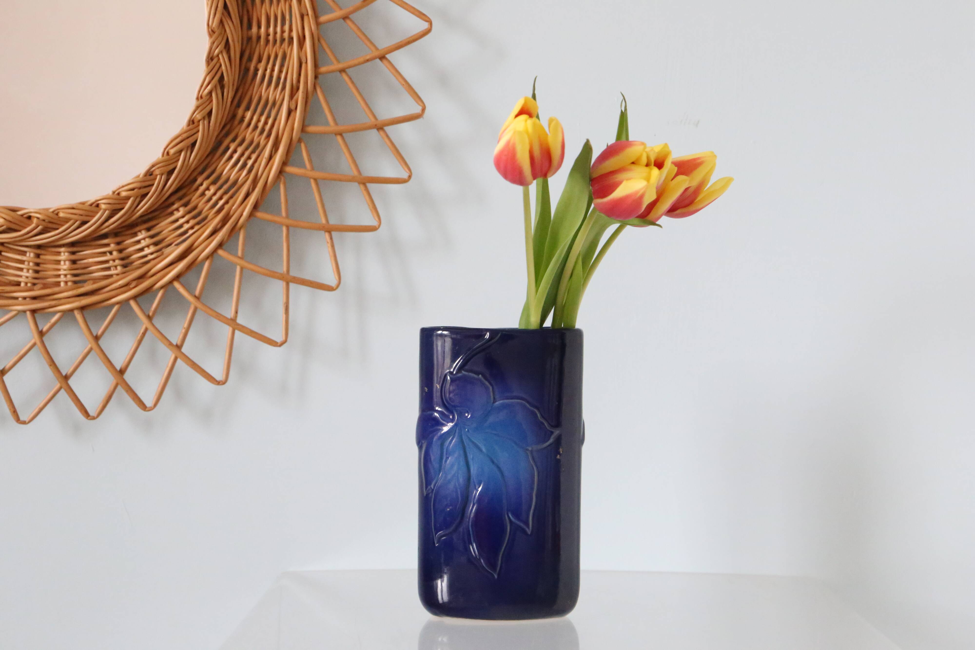 Beautiful vintage ceramic vase