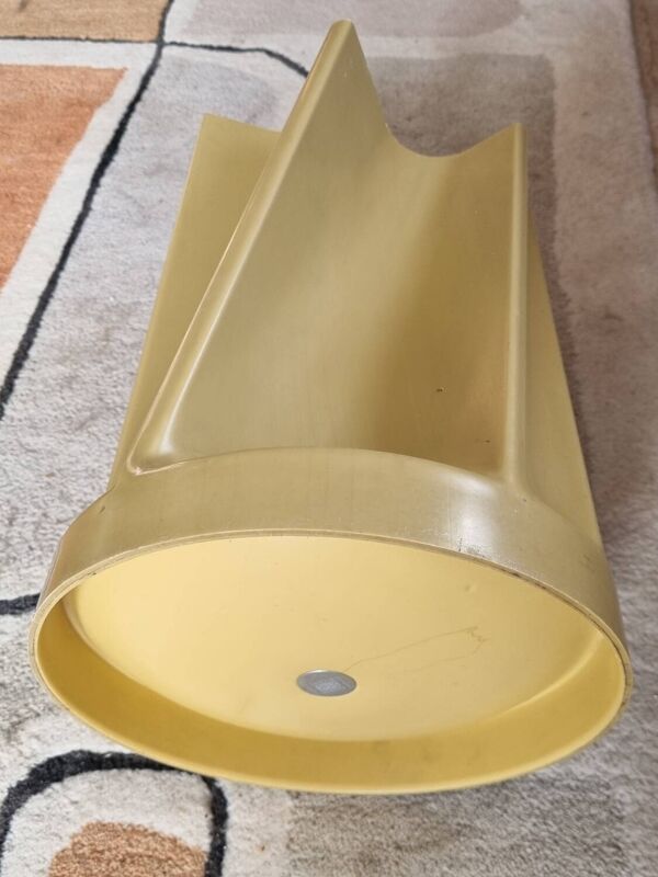 Portrait parapluie d'envoi Mari pour Danese Milano de 1969