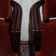 Pair of chairs Gaston fish 1950