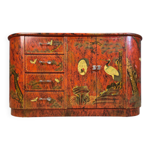 Cabinet chinoiserie vintage - 1970