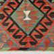 Tapis tribal géométrique vintage fait main 5x10, 160x317 cm