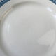 9 vintage flat plates iron earth salins model "castellane"