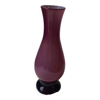 Opaline style vase