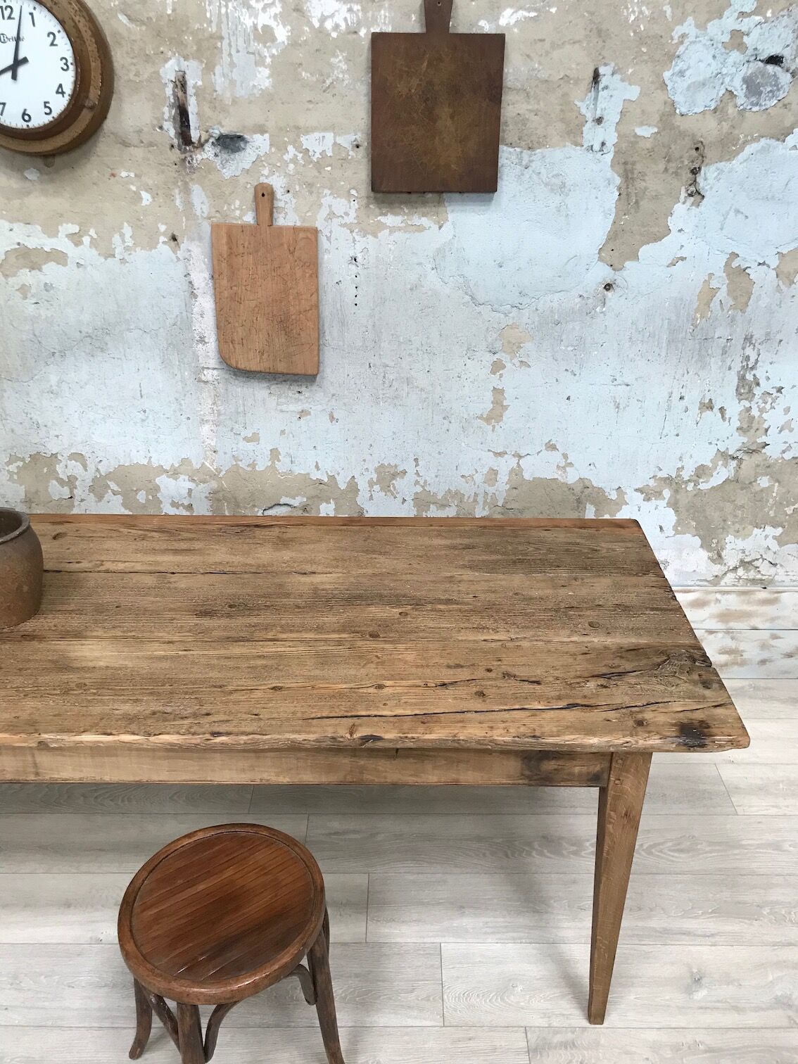 Vintage farm table