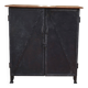 Riveted metal sideboard cabinet 1940