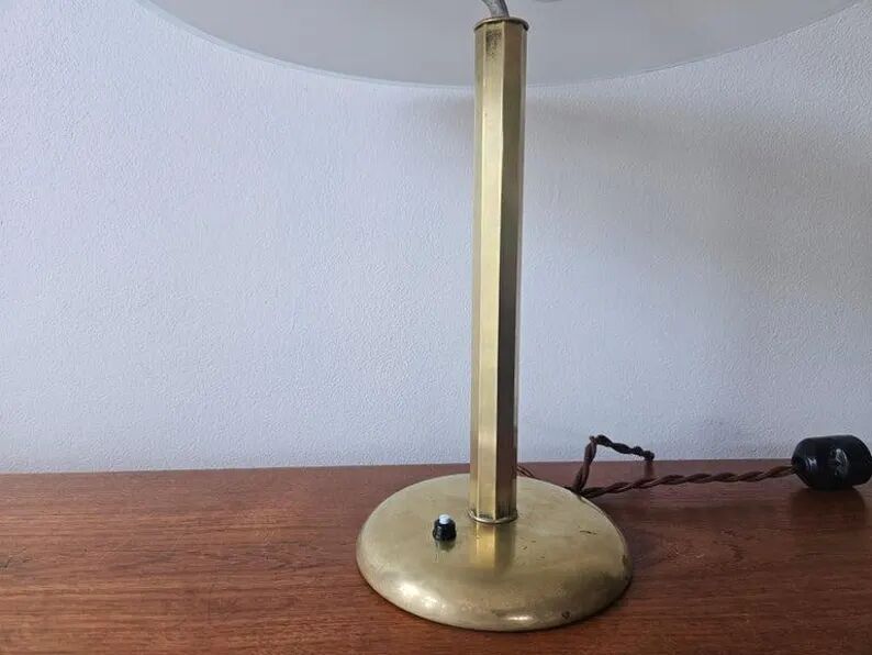 Extremely Rare Art Deco Table or Desk Lamp, Germany, 1930s