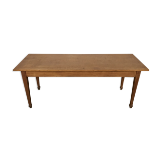 Bistro in oak 2 m industrial vintage farm table