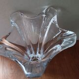 French crystal vase from Vannes stamped