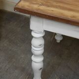 Wooden bistro table