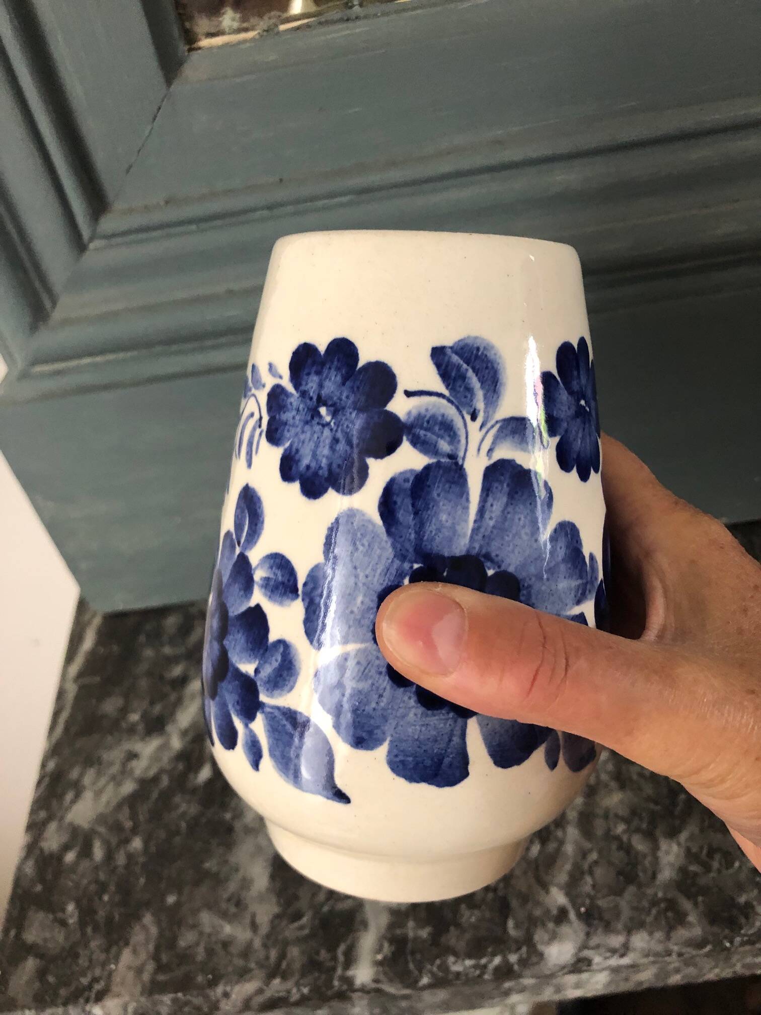 Earthenware vase, Wloclawek, Poland 1960