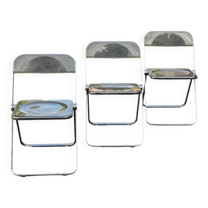 Lot de 3 chaises plia
