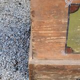 Alsatian polychrome wedding chest eighteenth -nineteenth century
