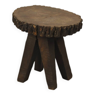 Old Wabi Sabi Primitive side table