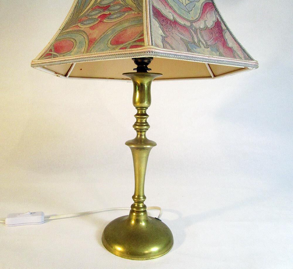 Old brass lamp