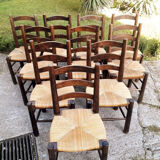 10 chaises Georges Robert