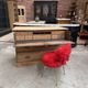 Oak chest of drawers from the early 20th century.