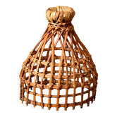 Small rattan pendant, handmade, 17x21cm