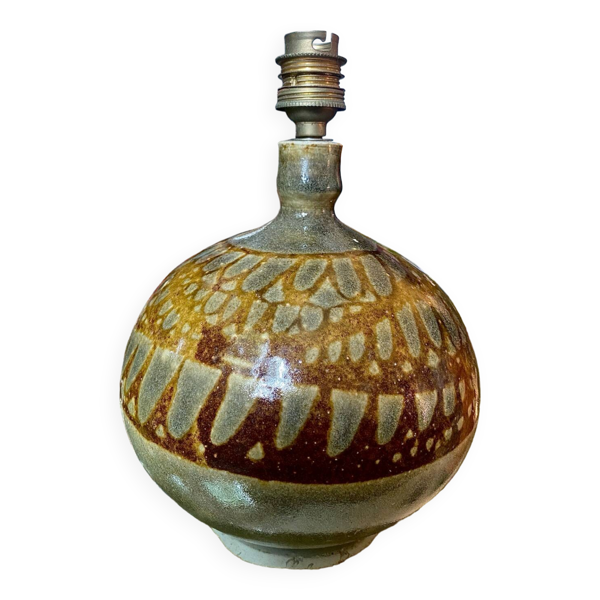 Alain Blanchard ceramic lamp base.