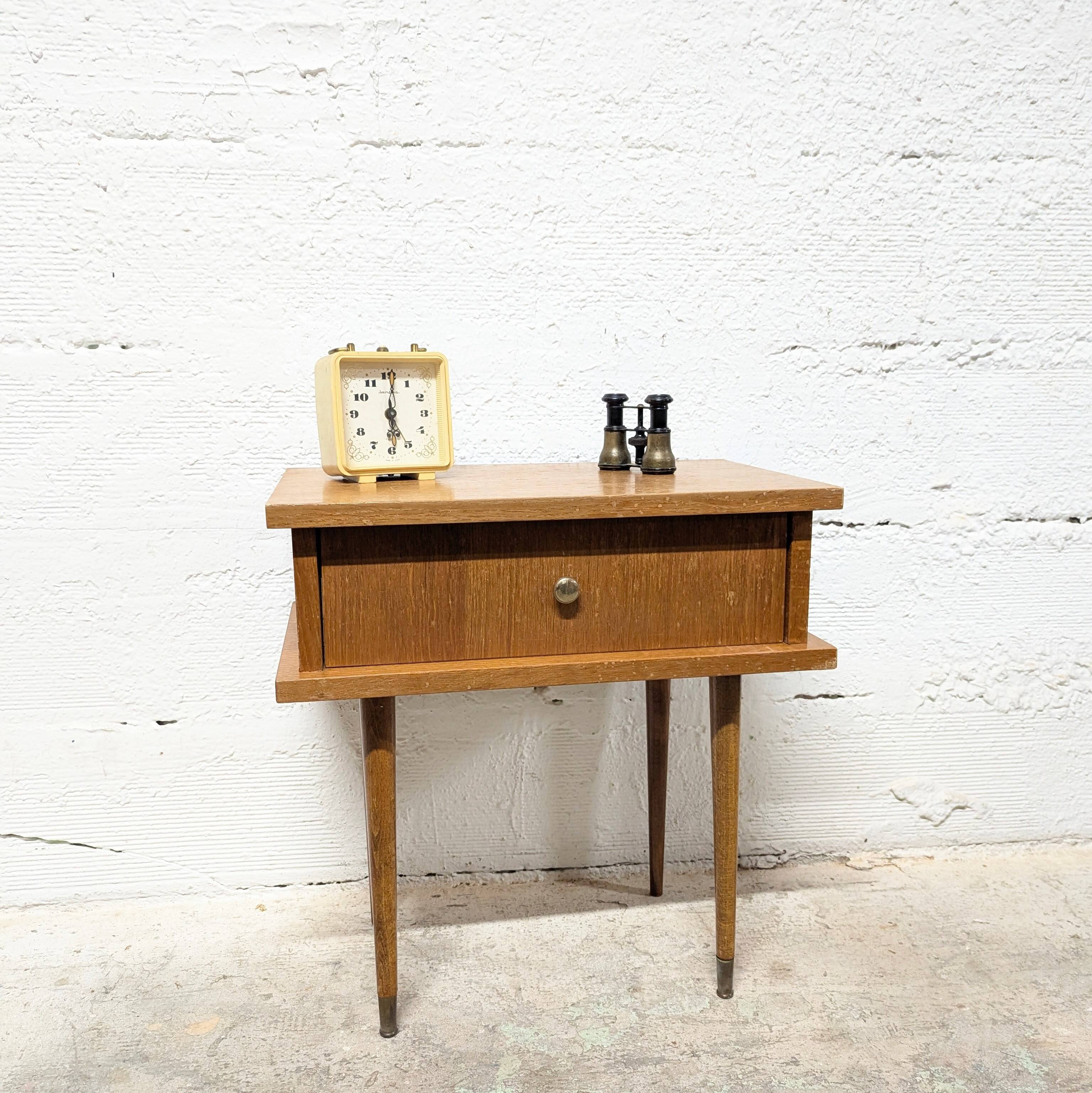 Vintage bedside table