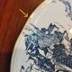 8 blue & white dinner plates (Royal Tudor Gien Lunéville Ceraminter)