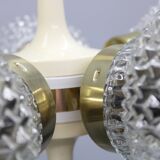 1970s Glass Chandelier by Instala Decin, Czechoslovakia