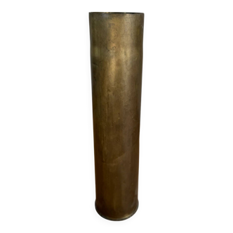 Vintage shell casing vase