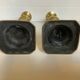 Pair of brass candlesticks