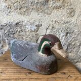 Wooden calling duck