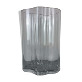 Vase Orrefors in crystal 27 cm, Scandinavian