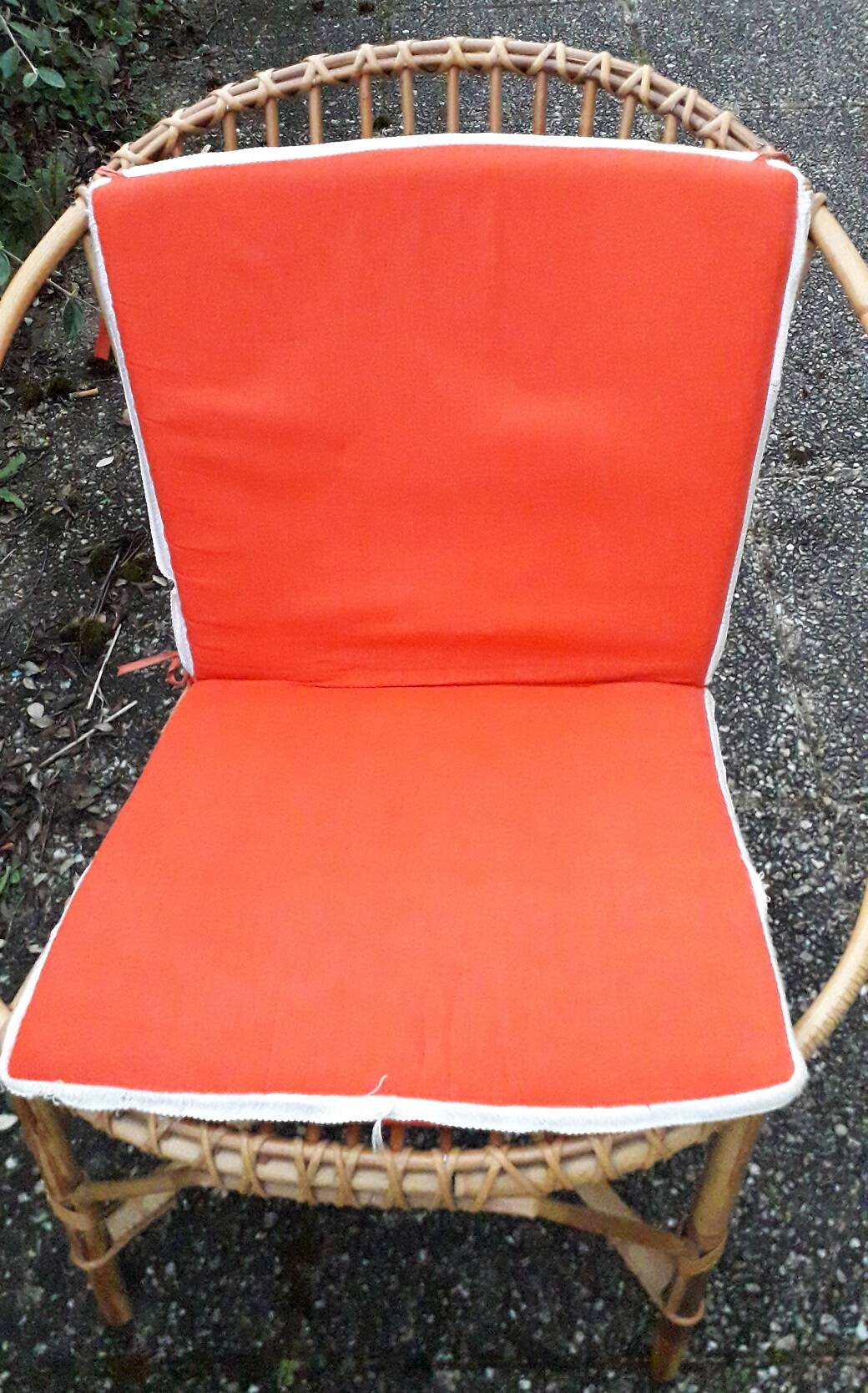 Rattan chair or armchair