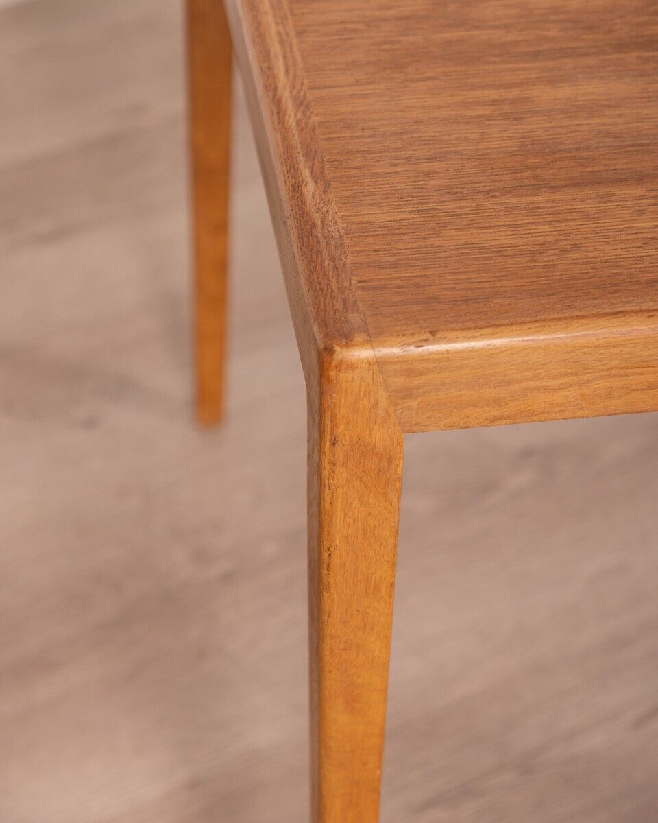 1960s vintage teak wood coffee table danish design