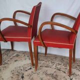 Paire de fauteuils bridge