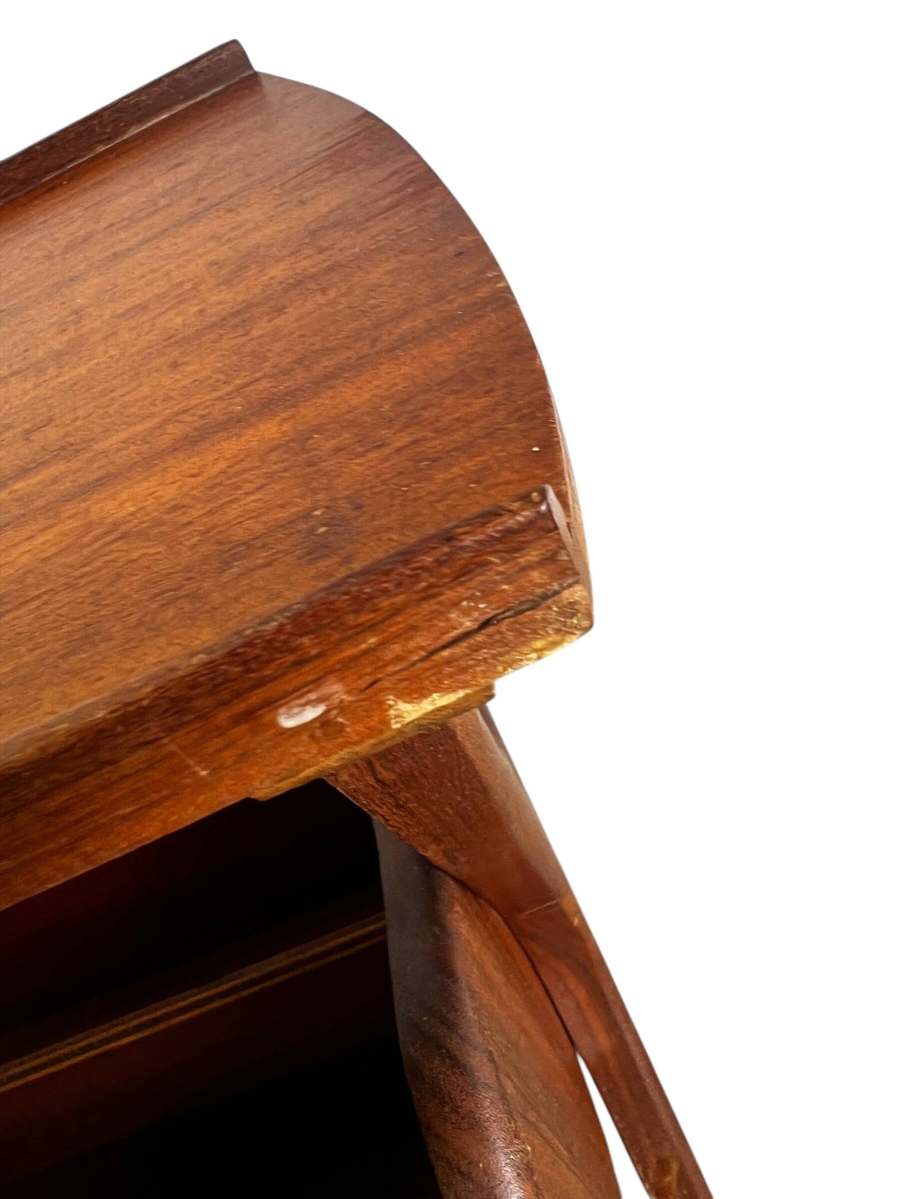 Porte-revues/table d'appoint vintage en teck 'Van Teeffelen'