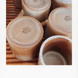 Set 10 stoneware cups