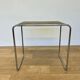 Table d'appoint ou table gigogne en chrome Bauhaus par Marcel Breuer pour Mucke Melder, années 1930.